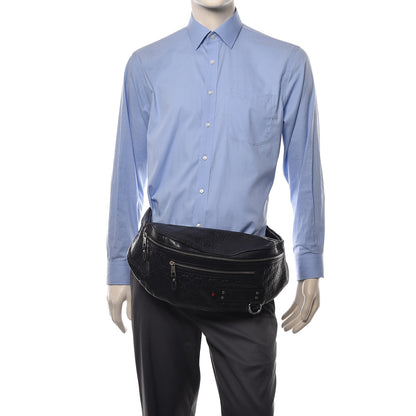 Gucci Guccissima Web Belt Bag Navy 2 of 10