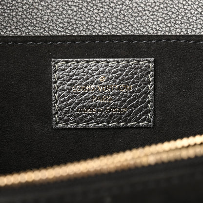 Louis Vuitton Shimmery Empreinte LV Ski Pochette Metis East West Gun Metal 6 of 9