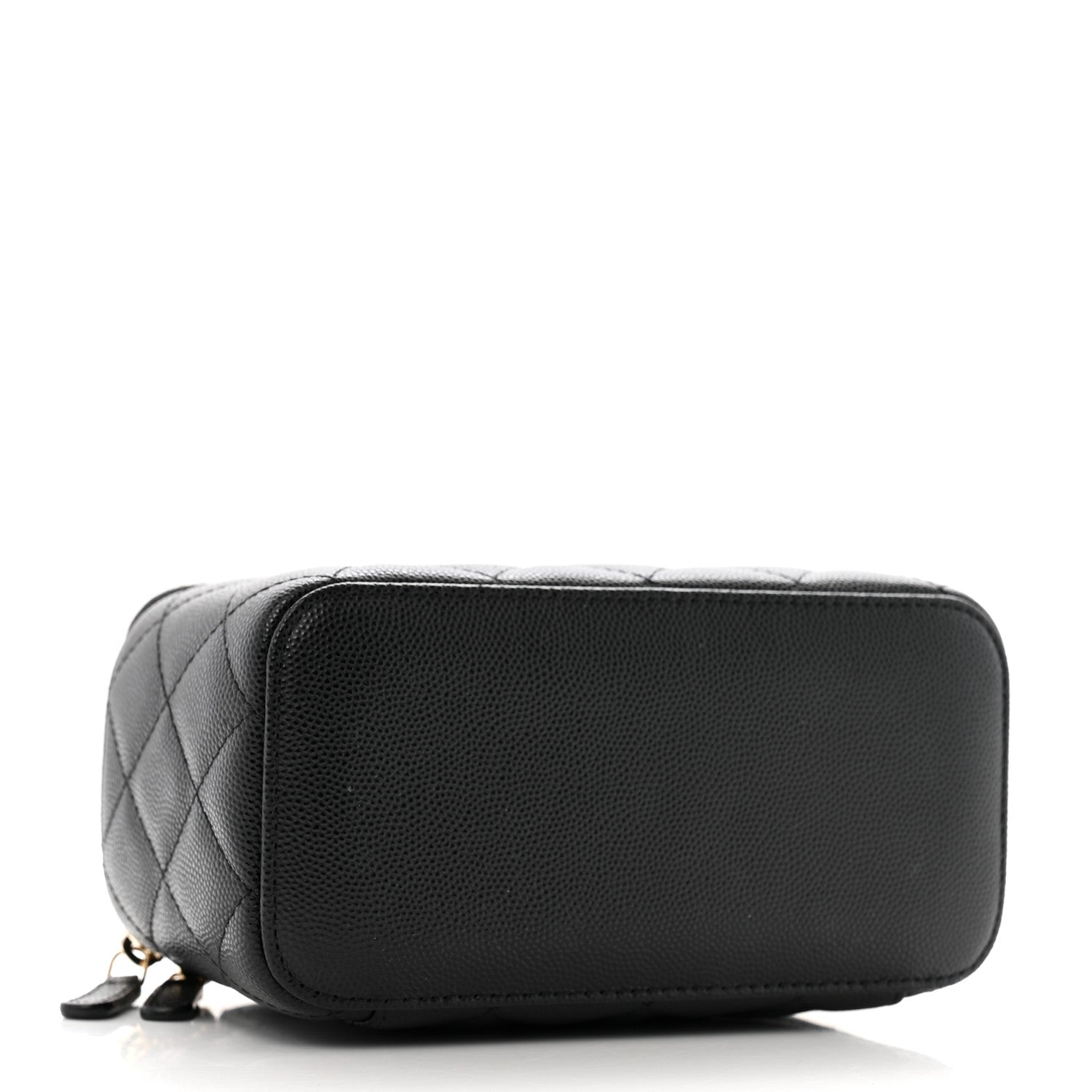 Chanel Caviar Quilted Small Vanity Case With Chain Black 4 of 11
