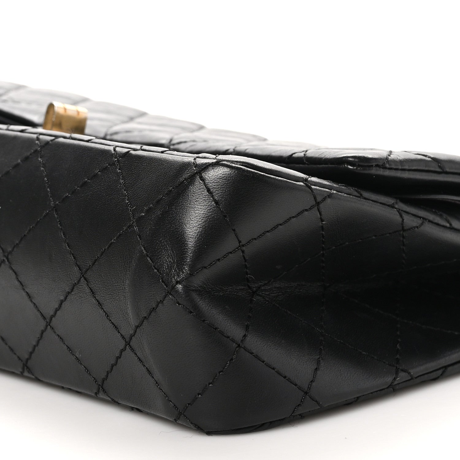 Chanel Aged Calfskin Quilted 2.55 Reissue 225 Flap Black 10 of 10