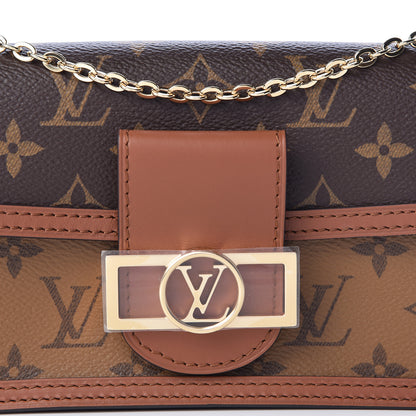 Louis Vuitton Reverse Monogram Dauphine Chain Wallet 10 of 11