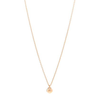 Tiffany 18K Rose Gold 8mm HardWear Ball Pendant Necklace 1 of 4