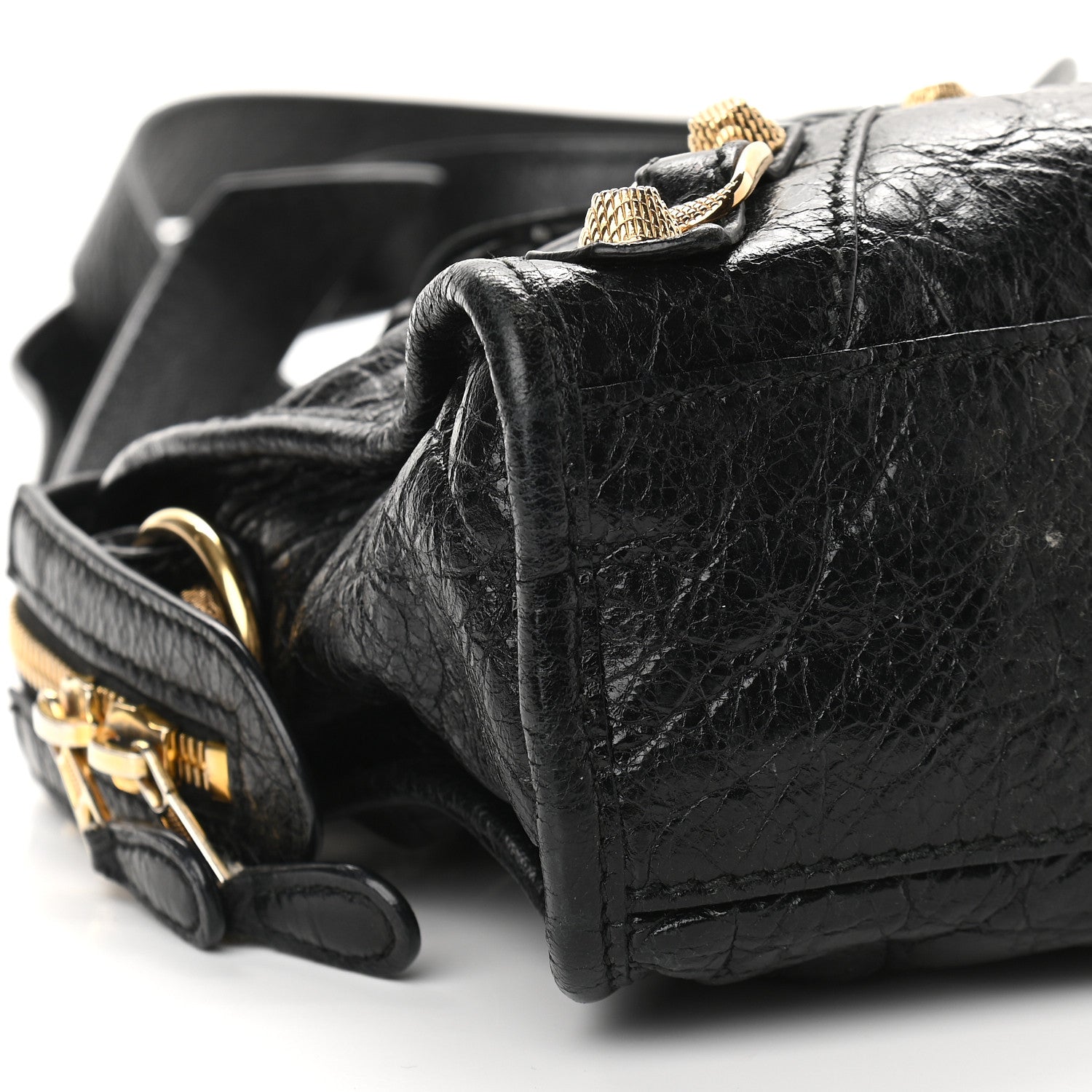 Balenciaga Agneau Giant 12 Gold Hardware Mini City Black 8 of 9
