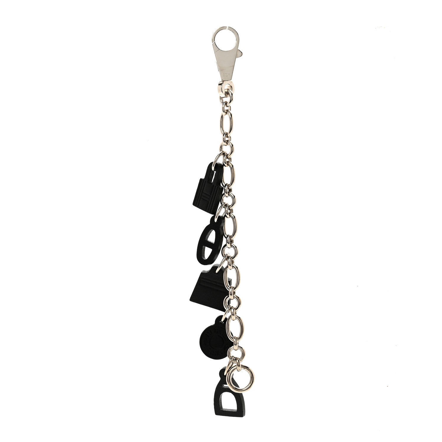 Hermes Barenia Breloque Olga Amulette Bag Charm Black 1 of 4