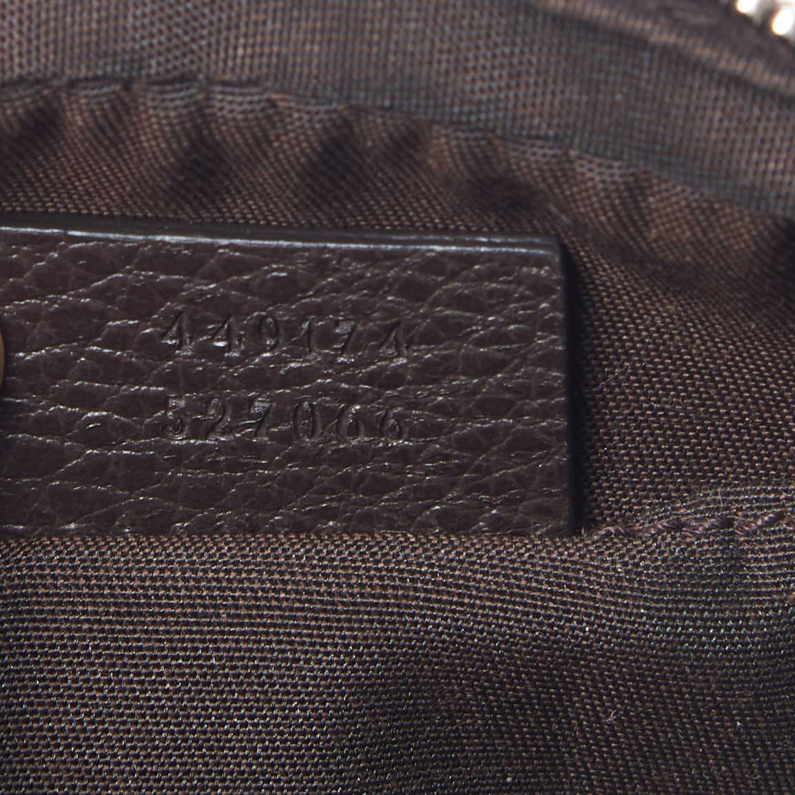 Monogram Belt Bag Dark Brown
