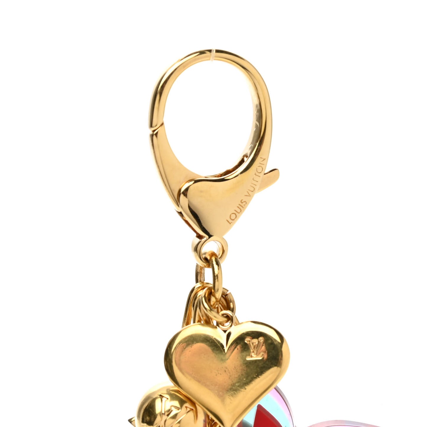 Resin Candy Fleurs Bag Charm Multicolor
