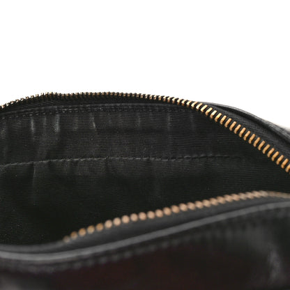 Saint Laurent Calfskin Matelasse Monogram Lou Camera Bag Black 9 of 11