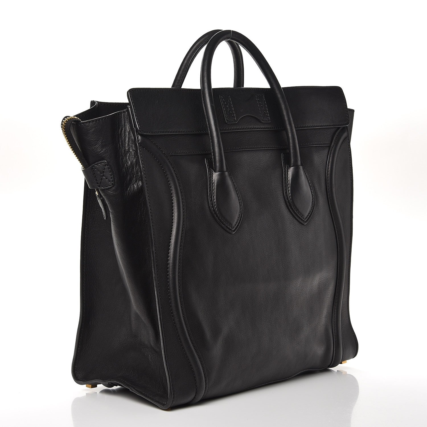Celine Smooth Calfskin Large Luggage Black 3 of 10