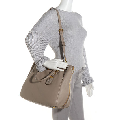 Prada Vitello Daino Tote Pomice 2 of 11