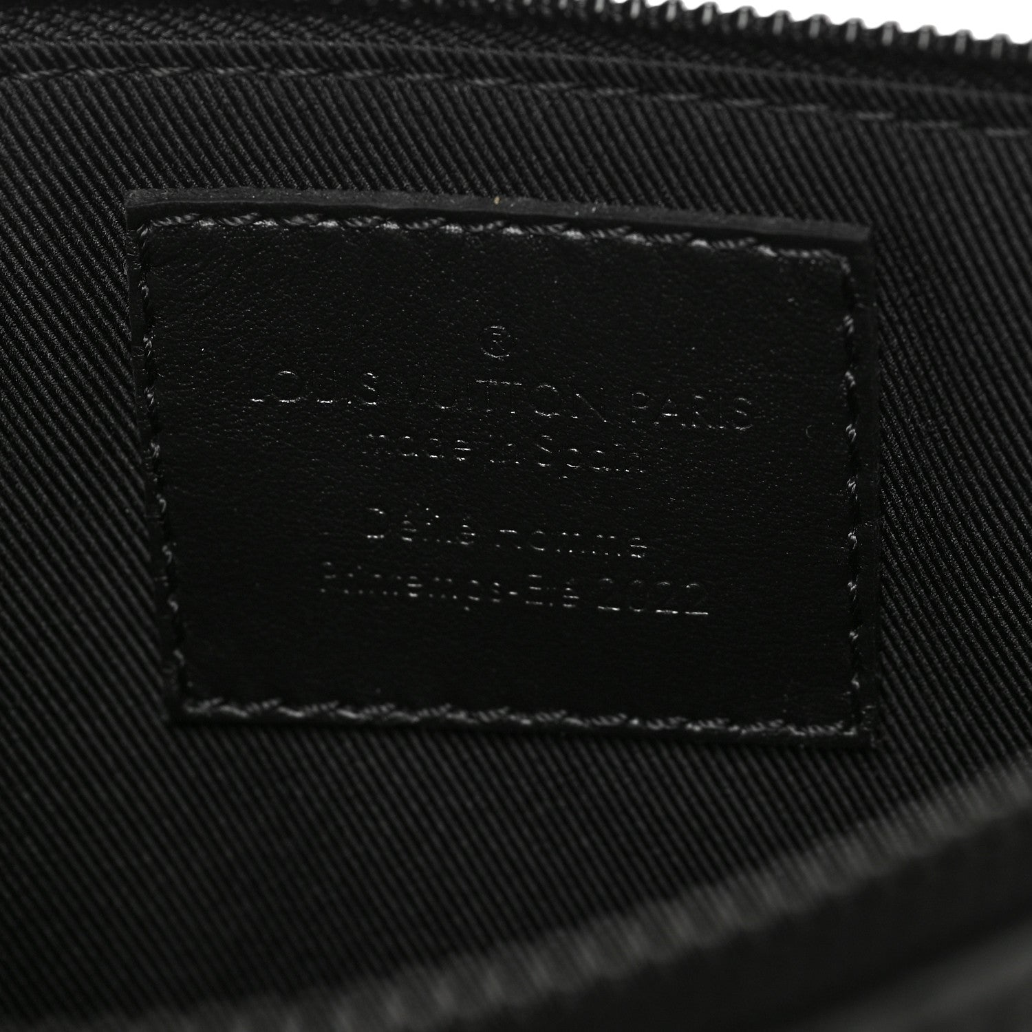 Louis Vuitton Taurillon Monogram Trio Messenger Pouch Black 6 of 6