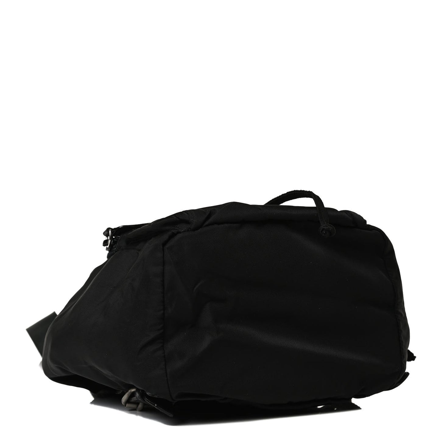 Nylon Vela Mini Cinch Backpack Black