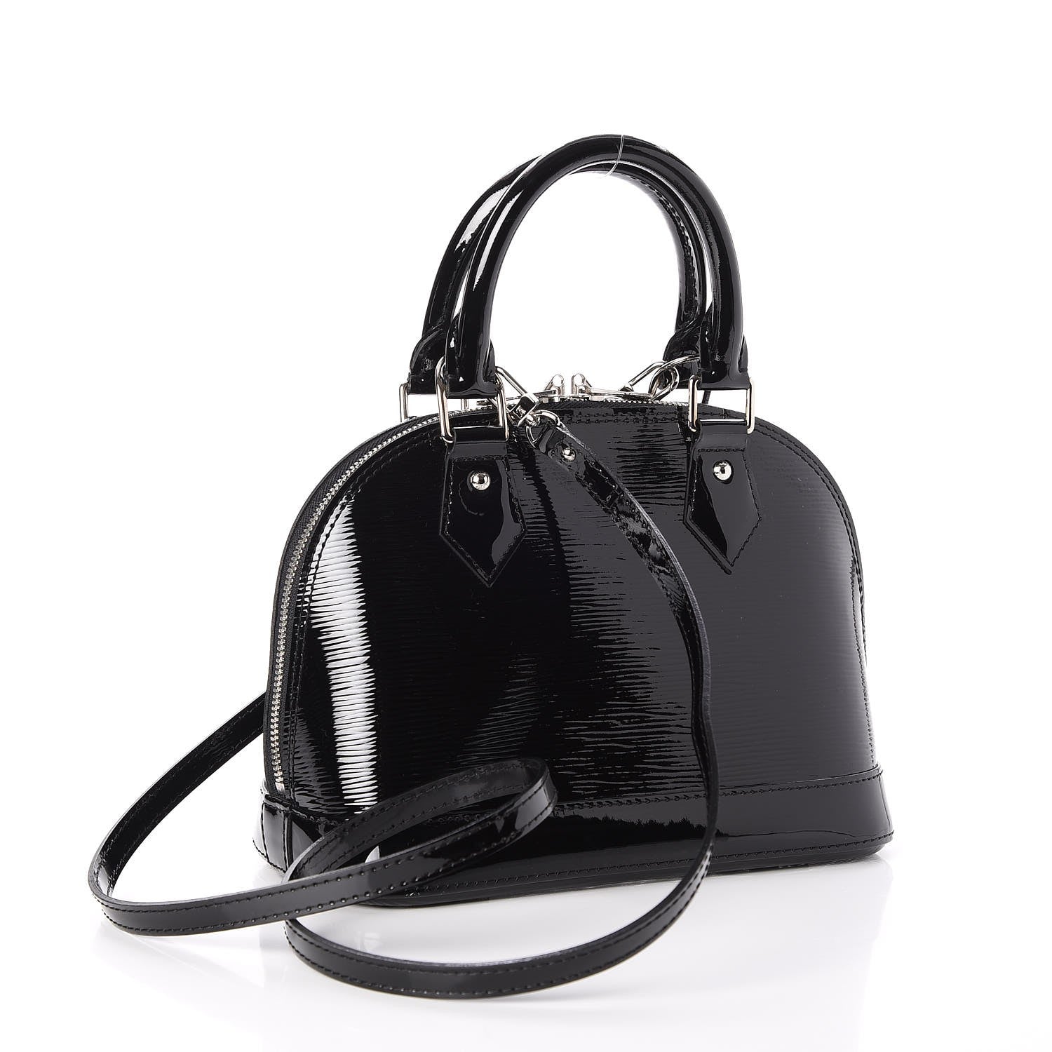 Louis Vuitton Epi Electric Alma BB Black 2 of 7