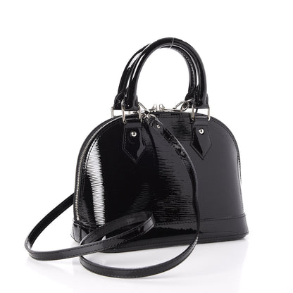 Louis Vuitton Epi Electric Alma BB Black 2 of 7