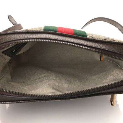 Gucci GG Supreme Monogram Web Small Ophidia Messenger Bag Brown 5 of 8