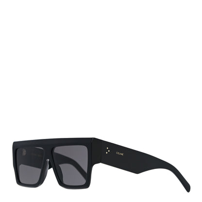 Celine Rectangular Sunglasses CL400921 Black 1 of 7