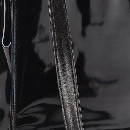 Chanel Patent Logo Tote Black 23 of 24