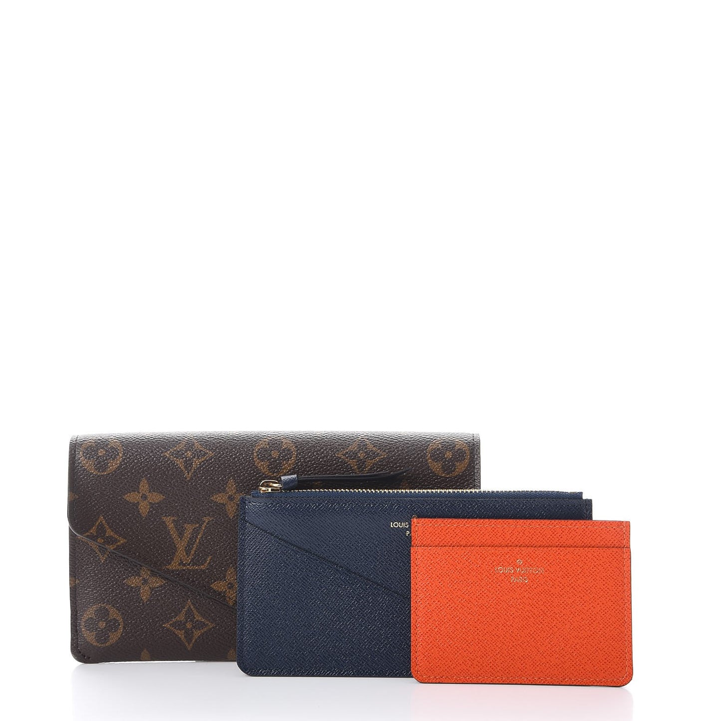 Monogram Jeanne Wallet Rose Ballerine