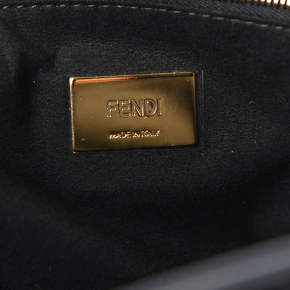 Fendi Vitello Glacier Medium FF Tote Black 5 of 9