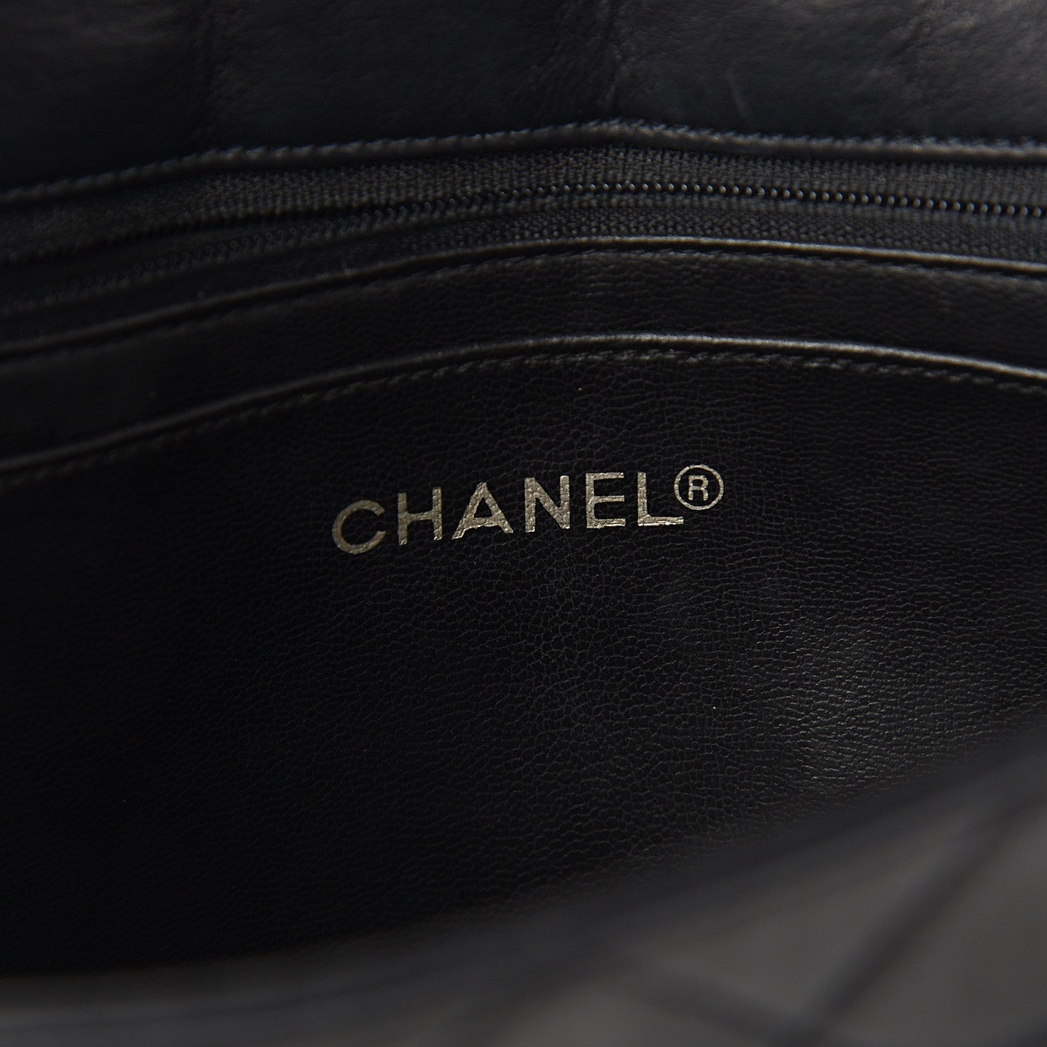 Chanel Lambskin Quilted Medium Single Flap Black 4 of 10