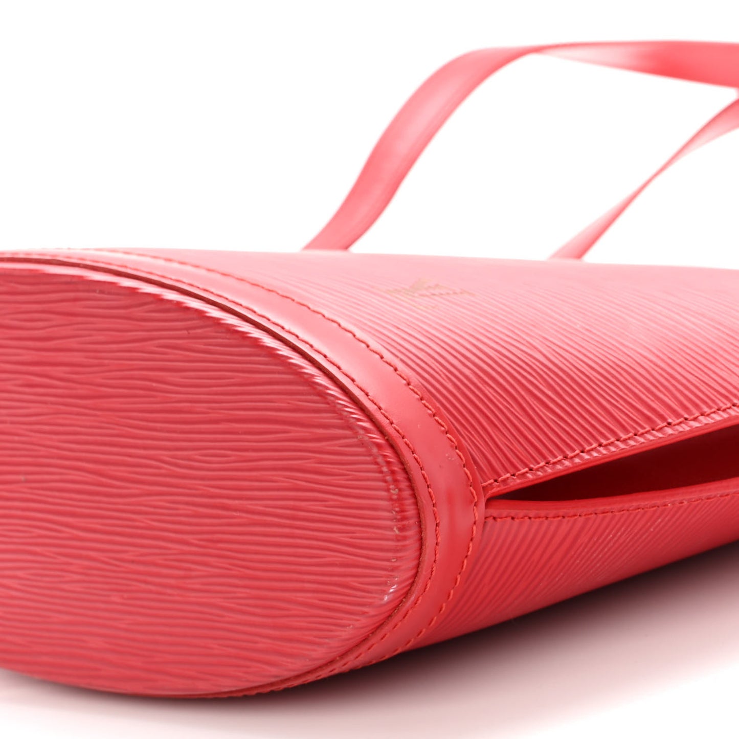 Epi Saint Jacques PM Long Straps Red