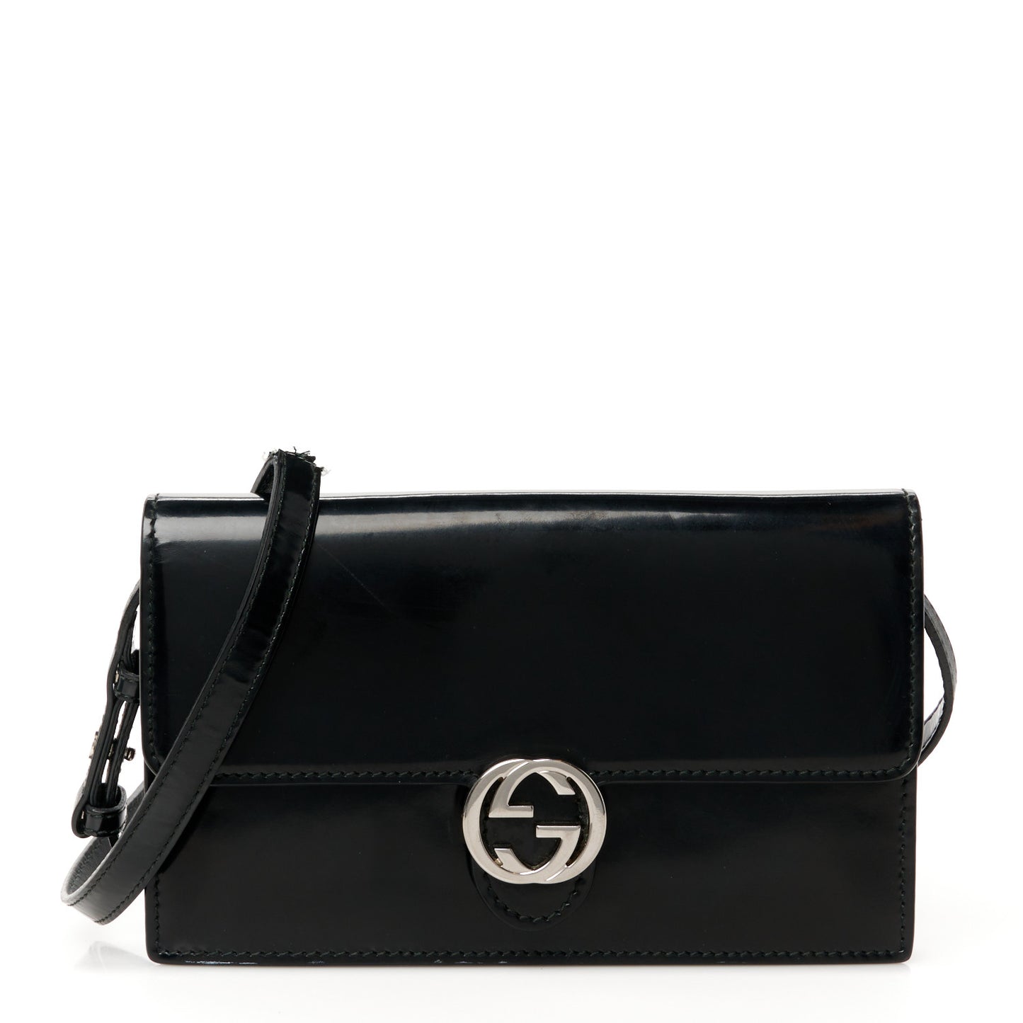 Shade Lux Calfskin Icon Wallet Black