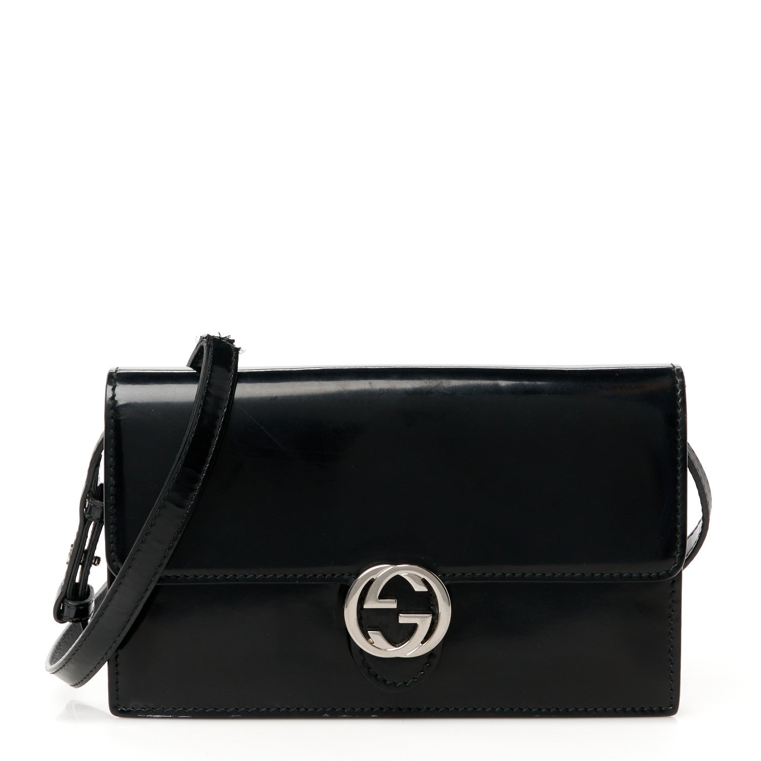 Gucci Shade Lux Calfskin Icon Wallet Black 1 of 11