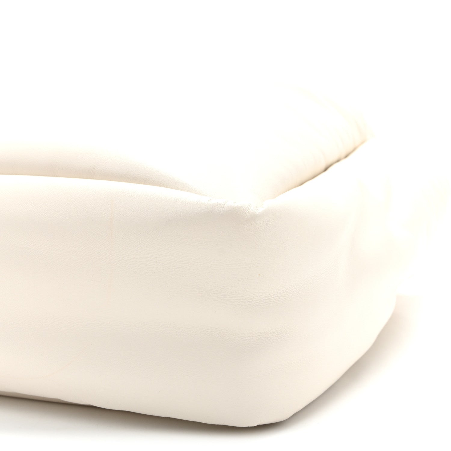 Prada Nappa Soft Padded Medium Double Handled Shoulder Bag White 9 of 9