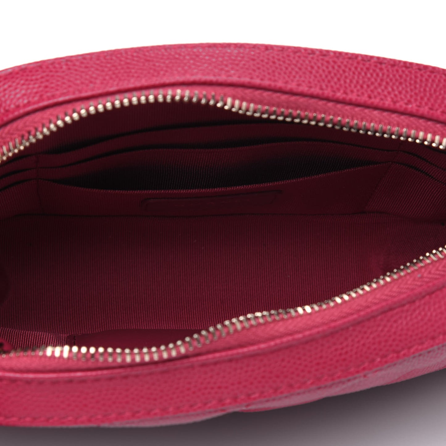 Caviar Quilted Camera Case Dark Pink