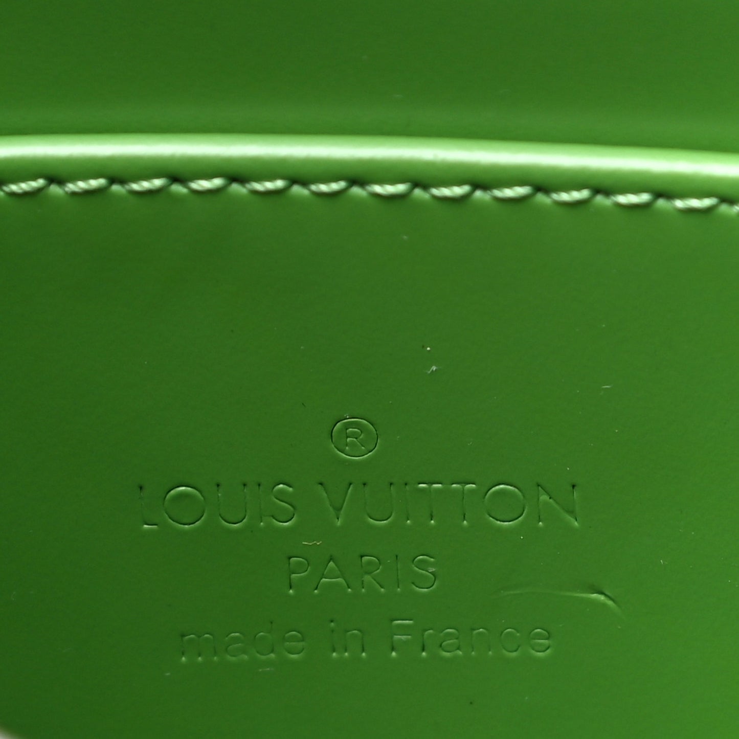 Vernis Trousse Cosmetic Pouch Vert Tonic