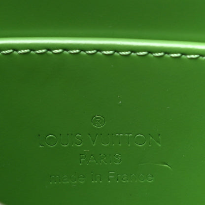 Louis Vuitton Vernis Trousse Cosmetic Pouch Vert Tonic 7 of 9
