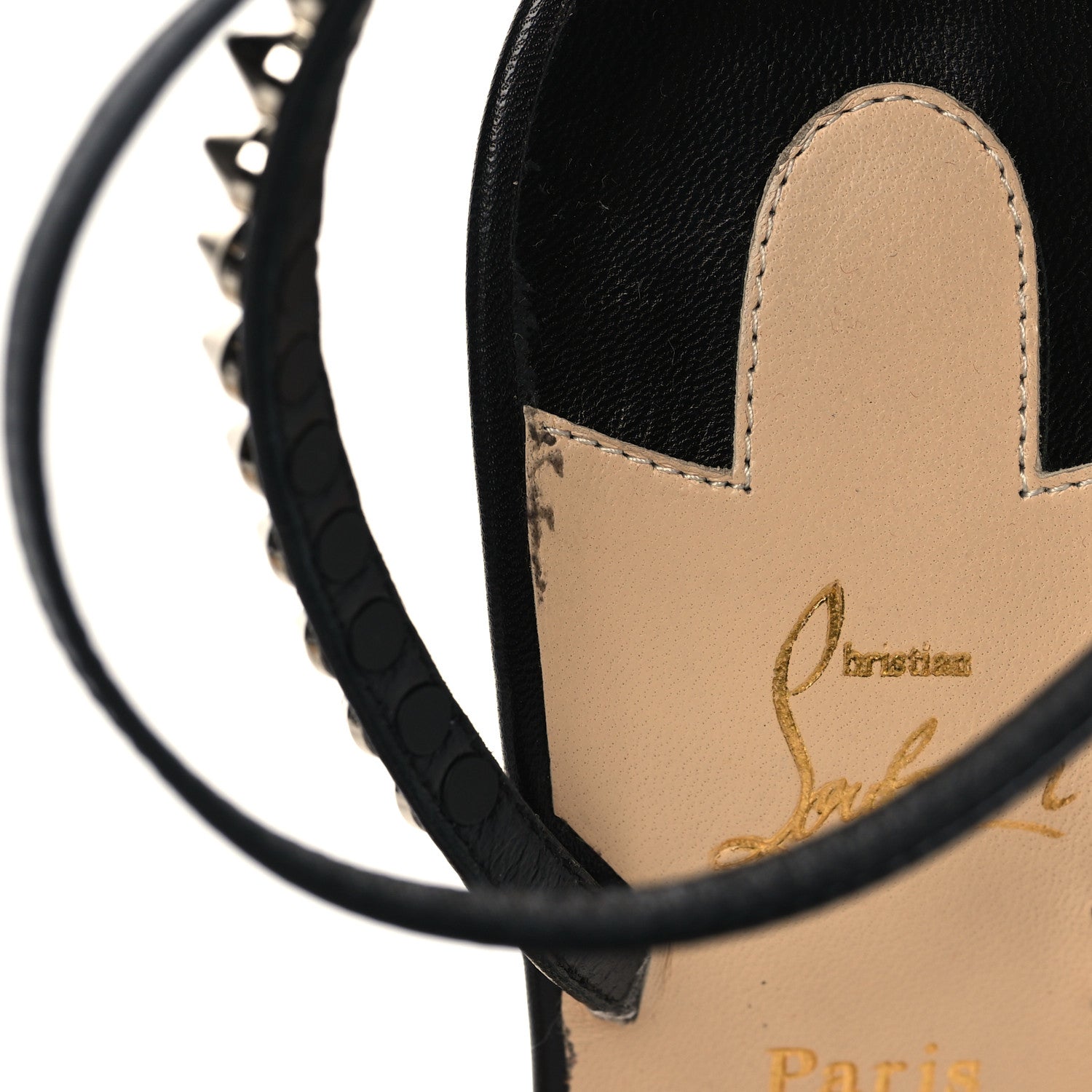 Christian Louboutin Nappa So Me 100 Sandals 39.5 Black 11 of 14