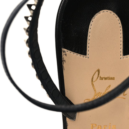 Christian Louboutin Nappa So Me 100 Sandals 39.5 Black 11 of 14