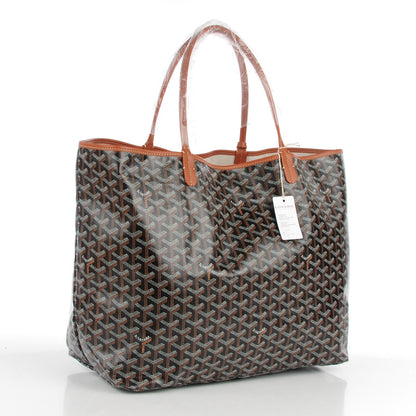 Goyard Goyardine Saint Louis GM Black Gold 3 of 8