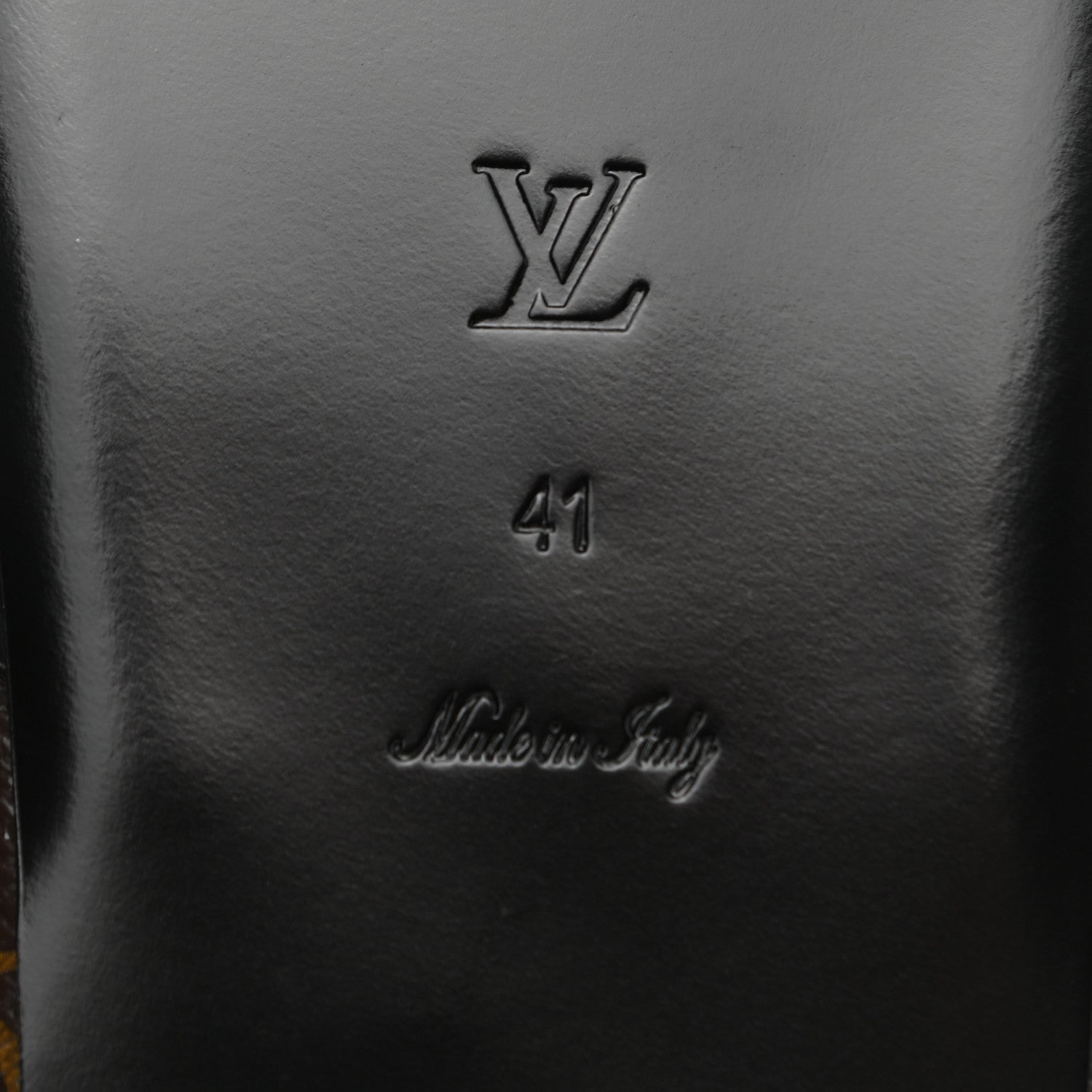 Louis Vuitton Monogram Bom Dia Mule Sandals 41 Black 6 of 8