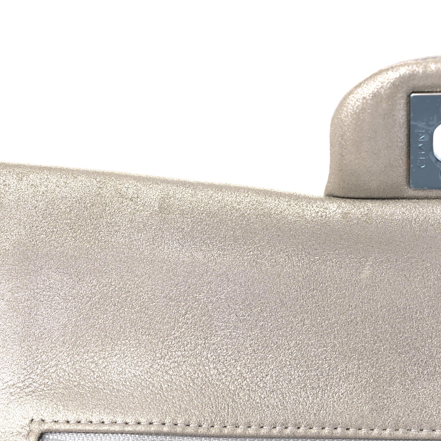 Chanel Sequin CC Small Double Flap Silver 12 of 12