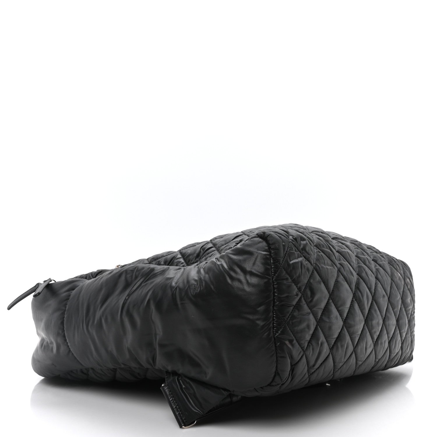 Chanel Nylon Quilted Coco Cocoon Backpack Black 4 of 11