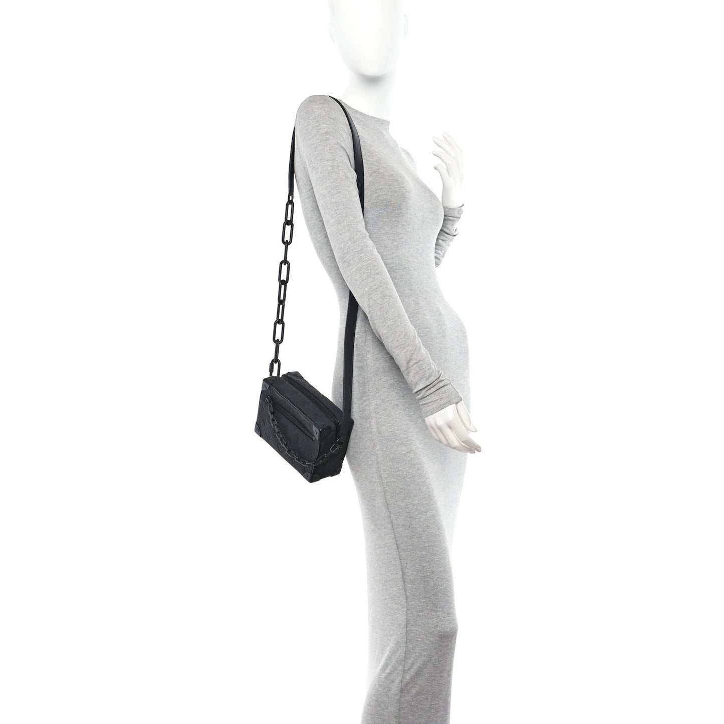 Taurillon Monogram Mini Soft Trunk Black