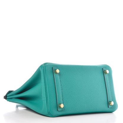 Hermes Togo Birkin 25 Vert Verone 5 of 37
