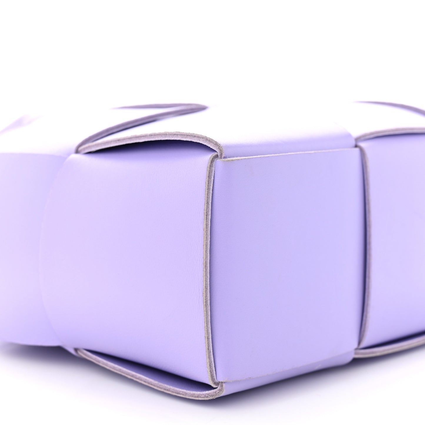 Nappa Maxi Intreccio Mini Arco Tote Wisteria