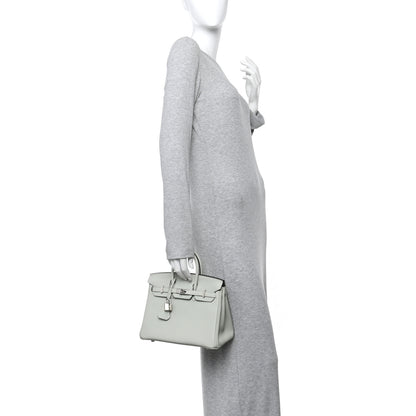 Hermes Togo Birkin 25 Gris Neve 2 of 12