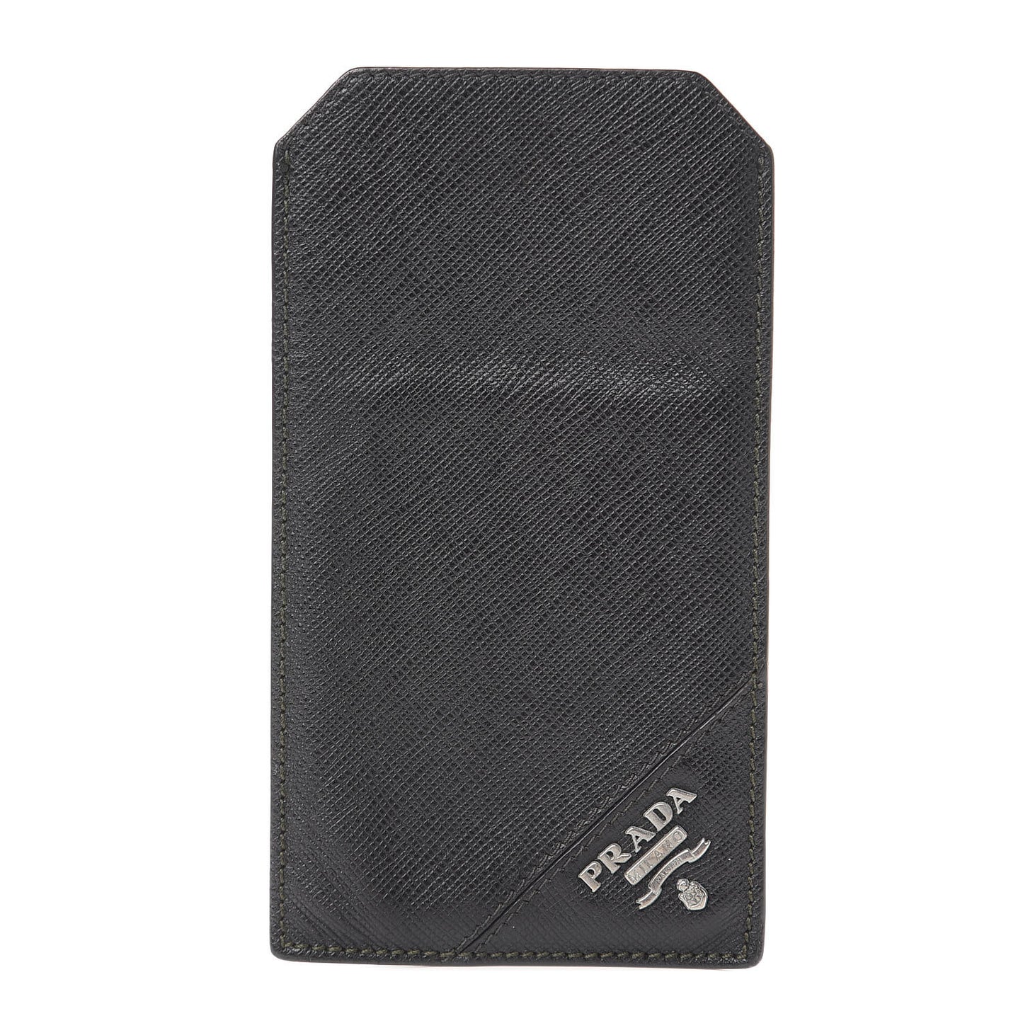 Saffiano Phone Holder Black