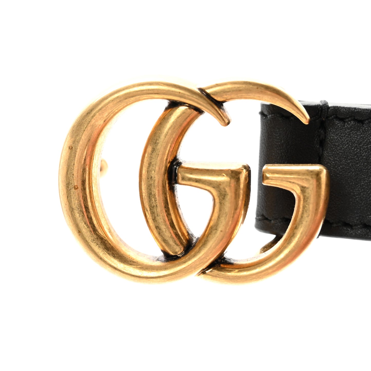 Calfskin Double G 20mm Belt 105 42 Black