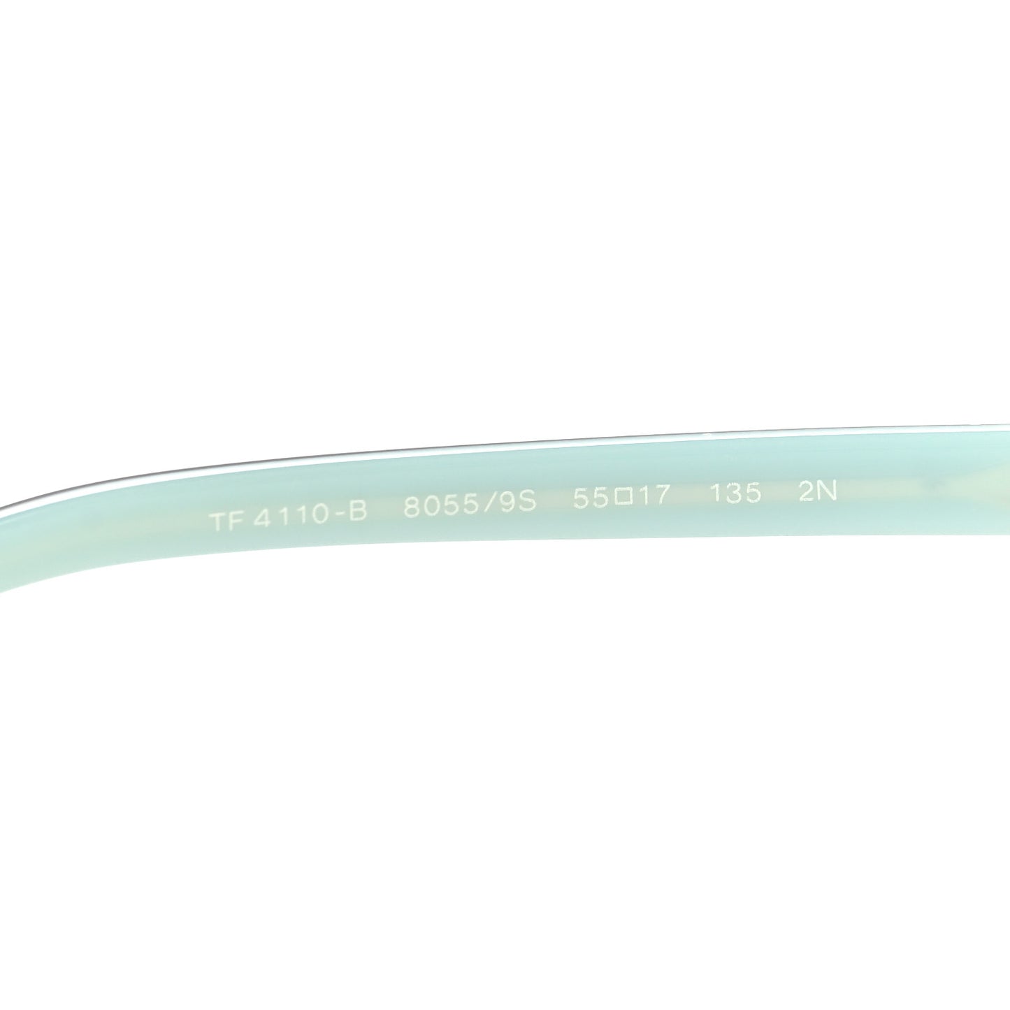 Crystal TF4110-B Square Infiniti Sunglasses Black Blue