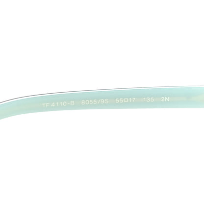 Tiffany Crystal TF4110-B Square Infiniti Sunglasses Black Blue 6 of 8