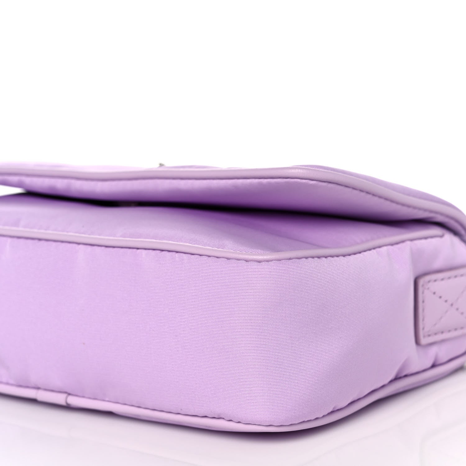 Alexander McQueen Nylon Skull Camera Crossbody Bag Lilac 9 of 10