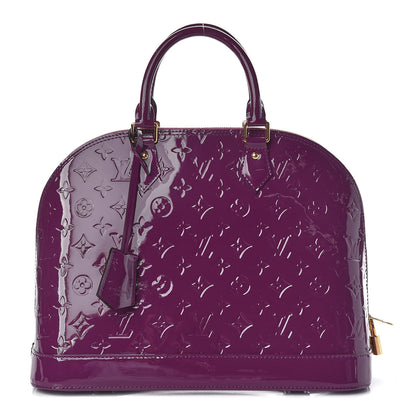 Louis Vuitton Vernis Alma MM Amethyste 1 of 9