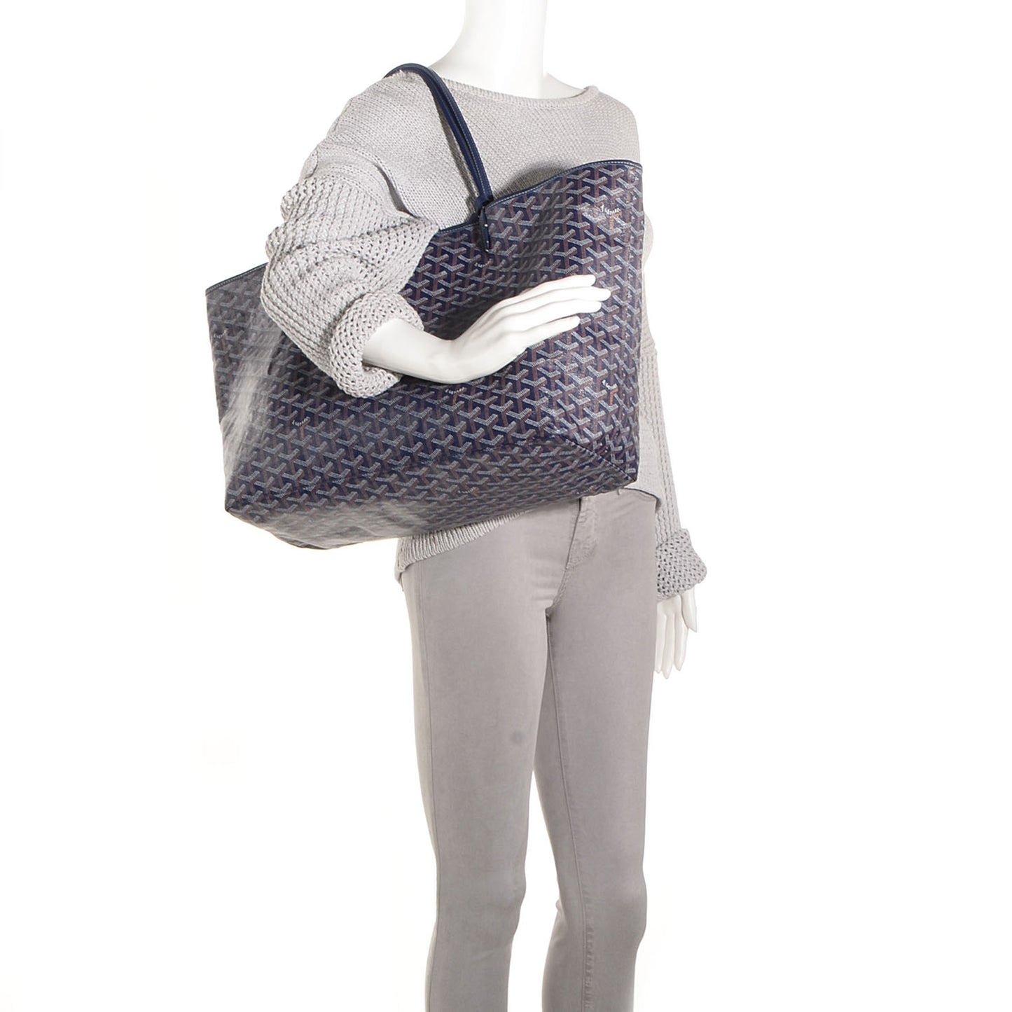 Goyardine Saint Louis GM Navy