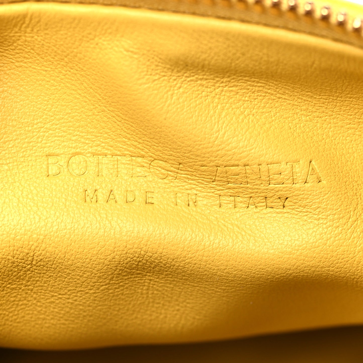 Nappa Intrecciato Mini Jodie Buttercup