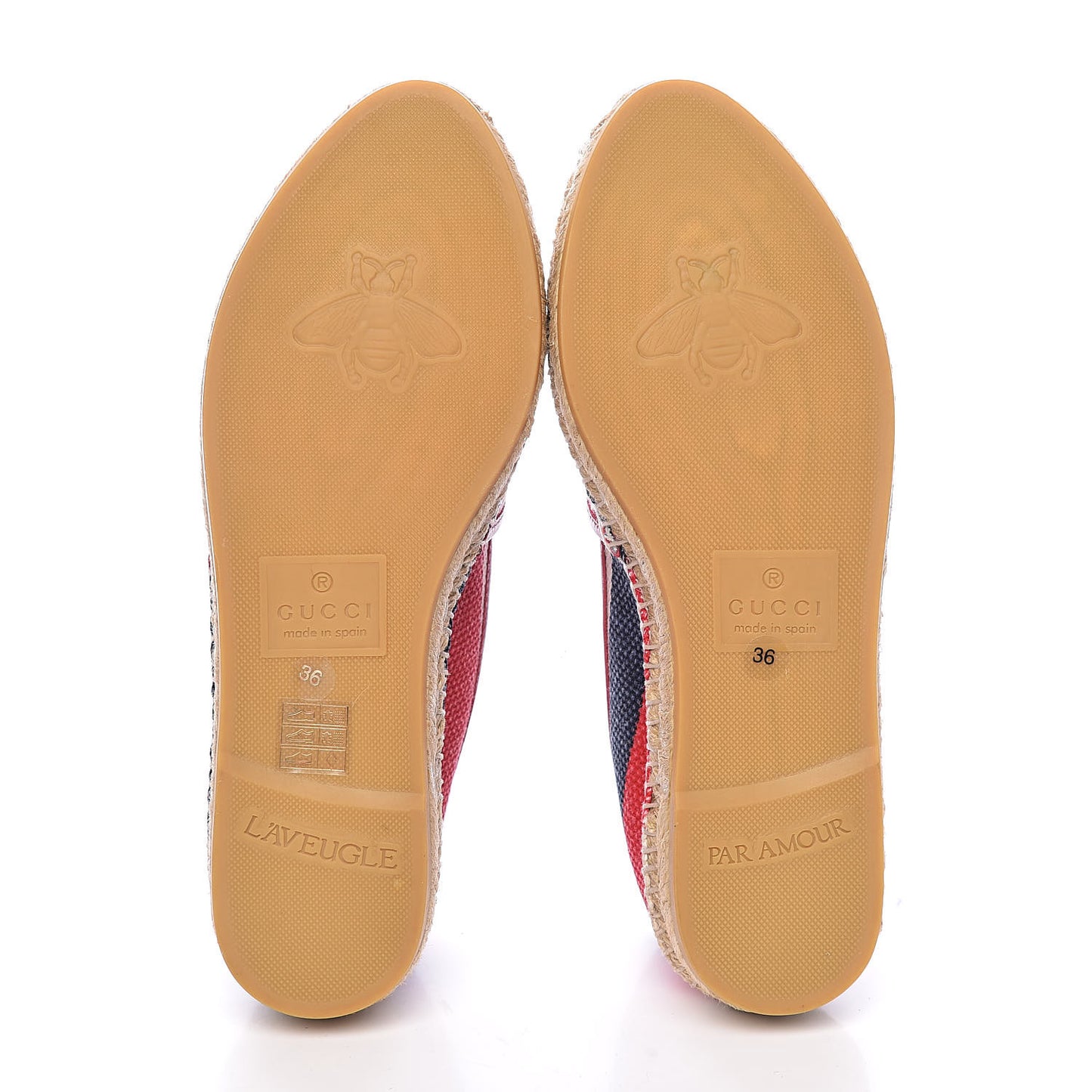 Canvas Sylvie Stripe Logo Womens Espadrilles 36 Mystic White Hibiscus Red Maritime
