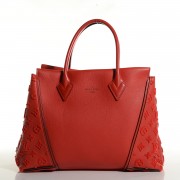 Veau Cachemire Tote W PM Paprika